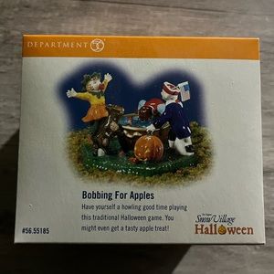 Department 56 Snow Village Halloween Bobbing For Apples